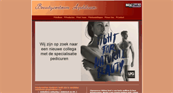 Desktop Screenshot of beautycentrumapeldoorn.nl